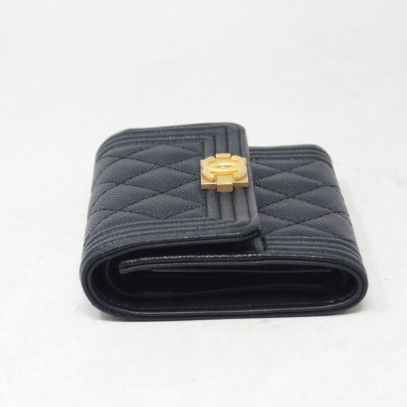 Chanel #XH1JA3 Caviar Quilted Wallet - Picture 3 of 9